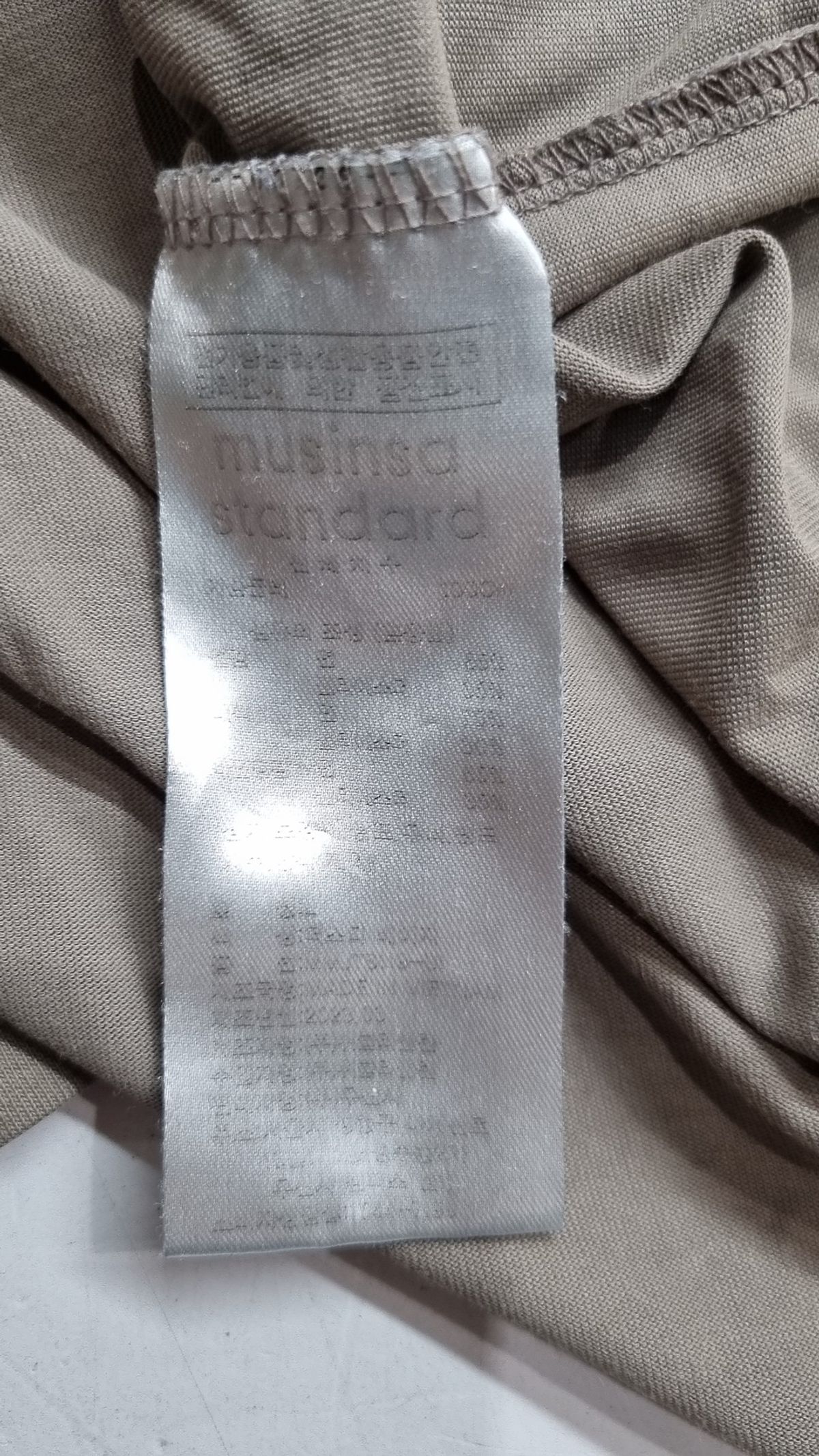 무신사 스탠다드(MUSINSA STANDARD) 반소매 티셔츠 L