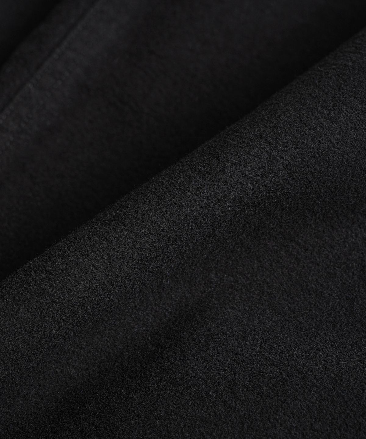 비헤비어(BEHEAVYER) SOFT MOLESKIN FRENCH DB JACKET faded black