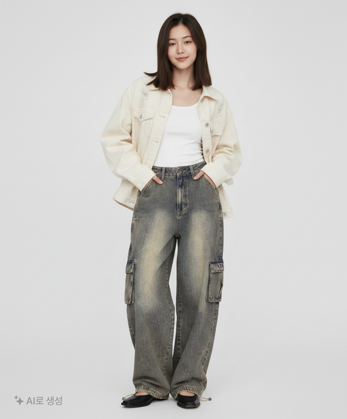스컬프터(SCULPTOR) 청/데님 팬츠 S