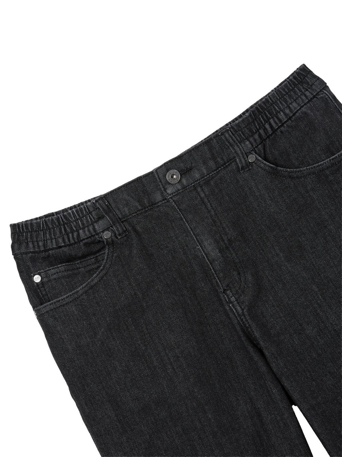 아이더(EIDER) EASY WARM (이지 웜) 남성 스탠다드 데님 팬츠_BLACK DENIM