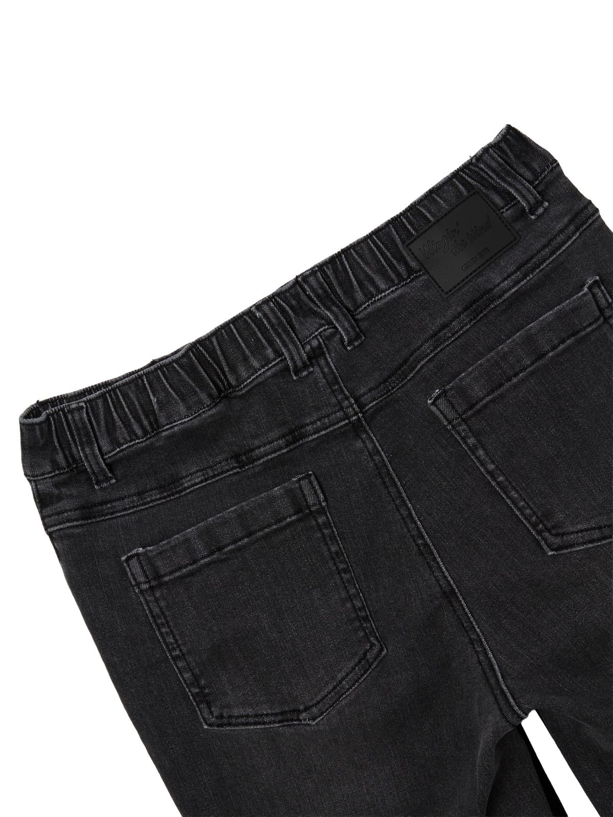 아이더(EIDER) EASY WARM (이지 웜) 여성 컴포트 데님 팬츠_BLACK DENIM