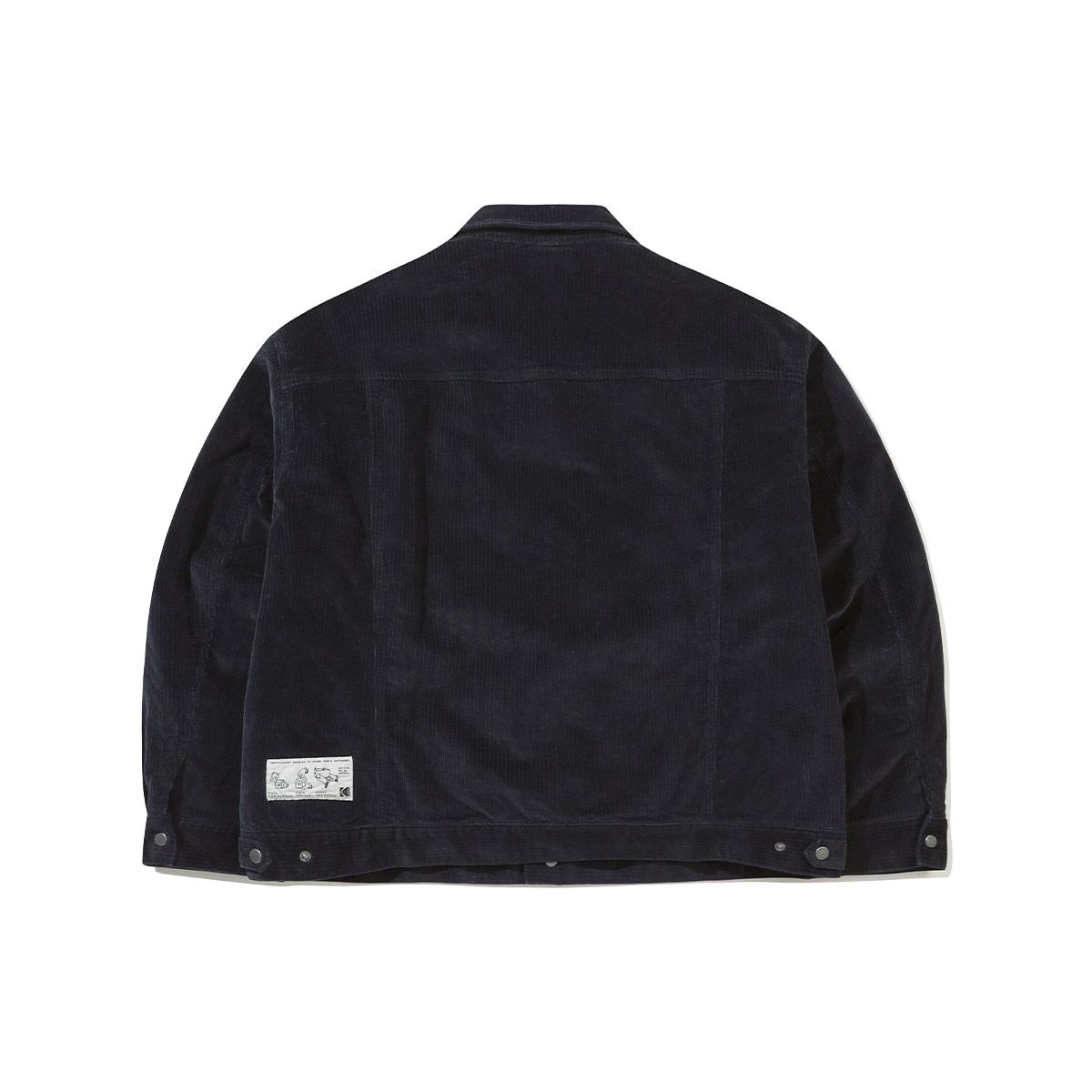 코닥(KODAK) RGB 코듀로이 트러커 패딩 자켓 NAVY
