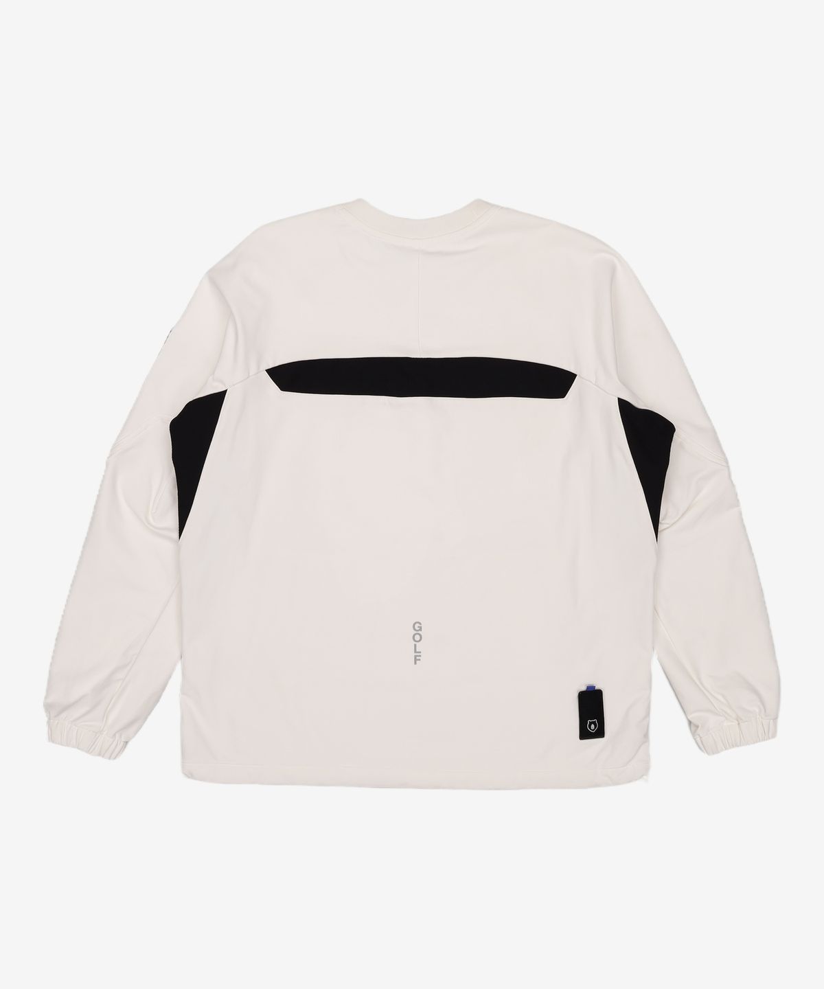 골든베어(GOLDEN BEAR) Brushed Back Woven Sweatshirt_L4TAW22031WHX 95