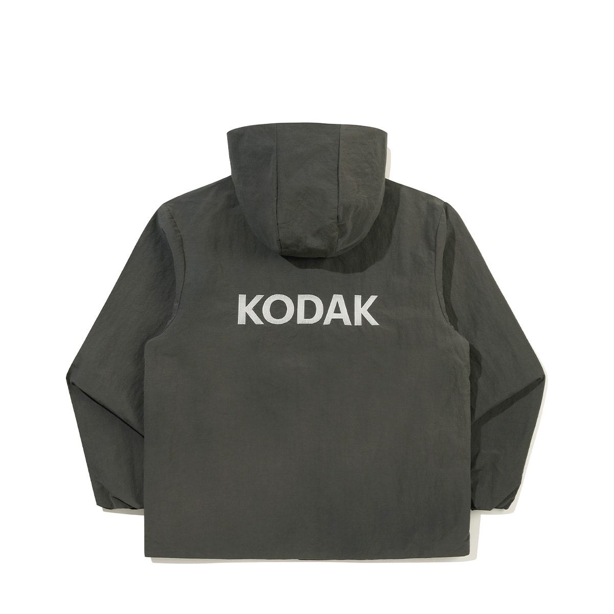 코닥(KODAK) 헤리티지 워싱 후드 자켓 CHARCOAL