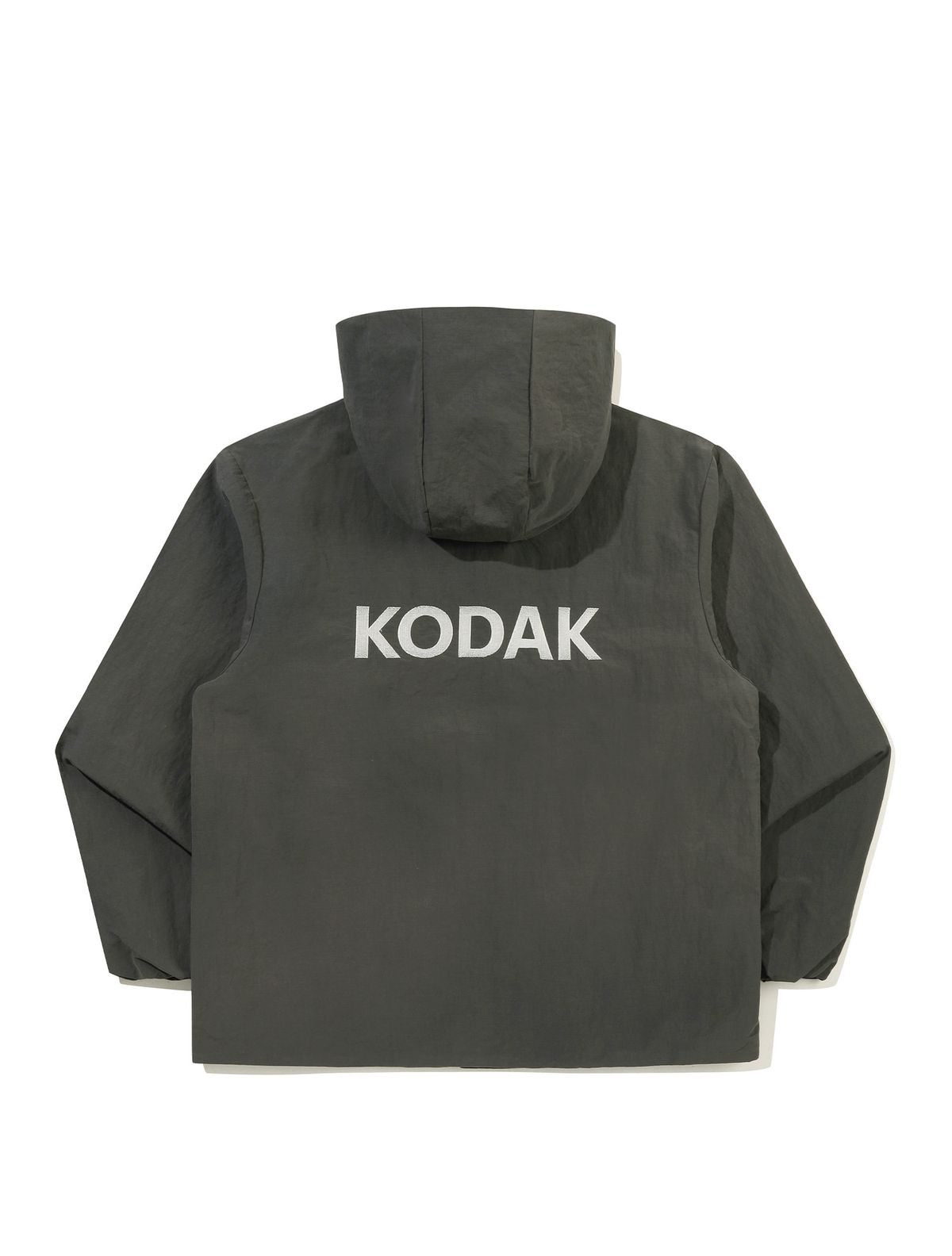 코닥(KODAK) 헤리티지 워싱 후드 자켓 CHARCOAL