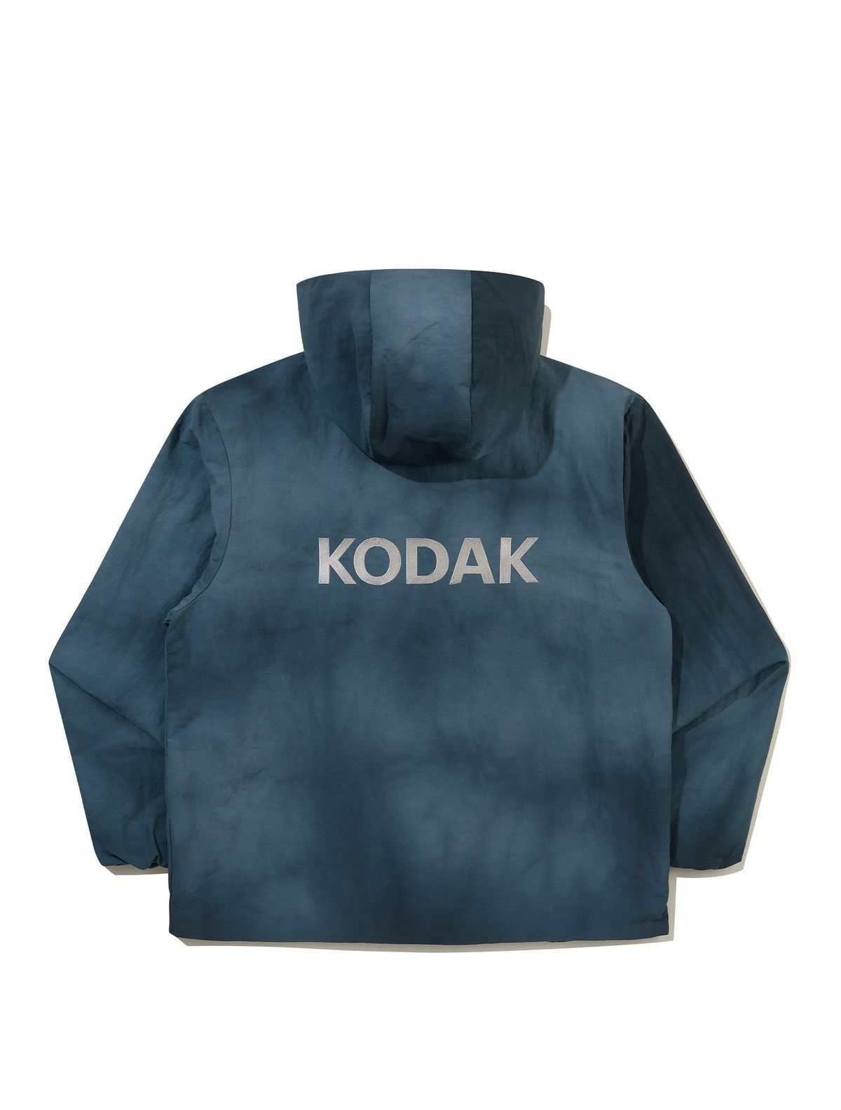 코닥(KODAK) 헤리티지 워싱 후드 자켓 BLUE
