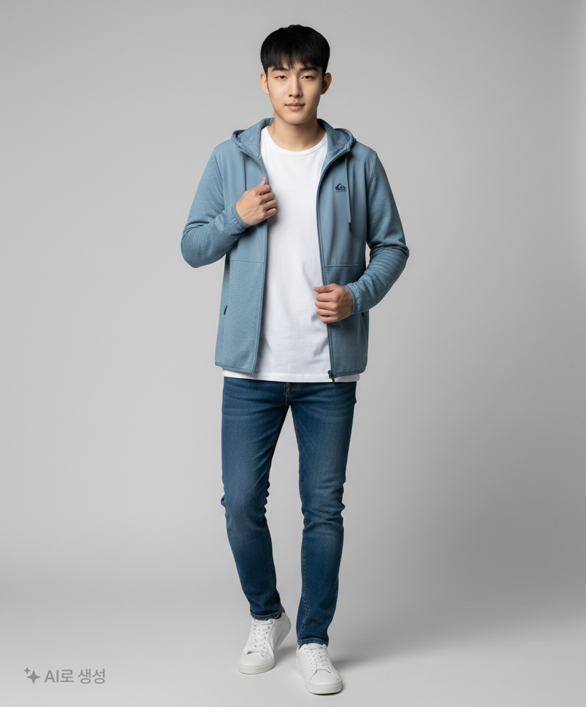 퀵실버(QUIKSILVER) 후드 집업 L
