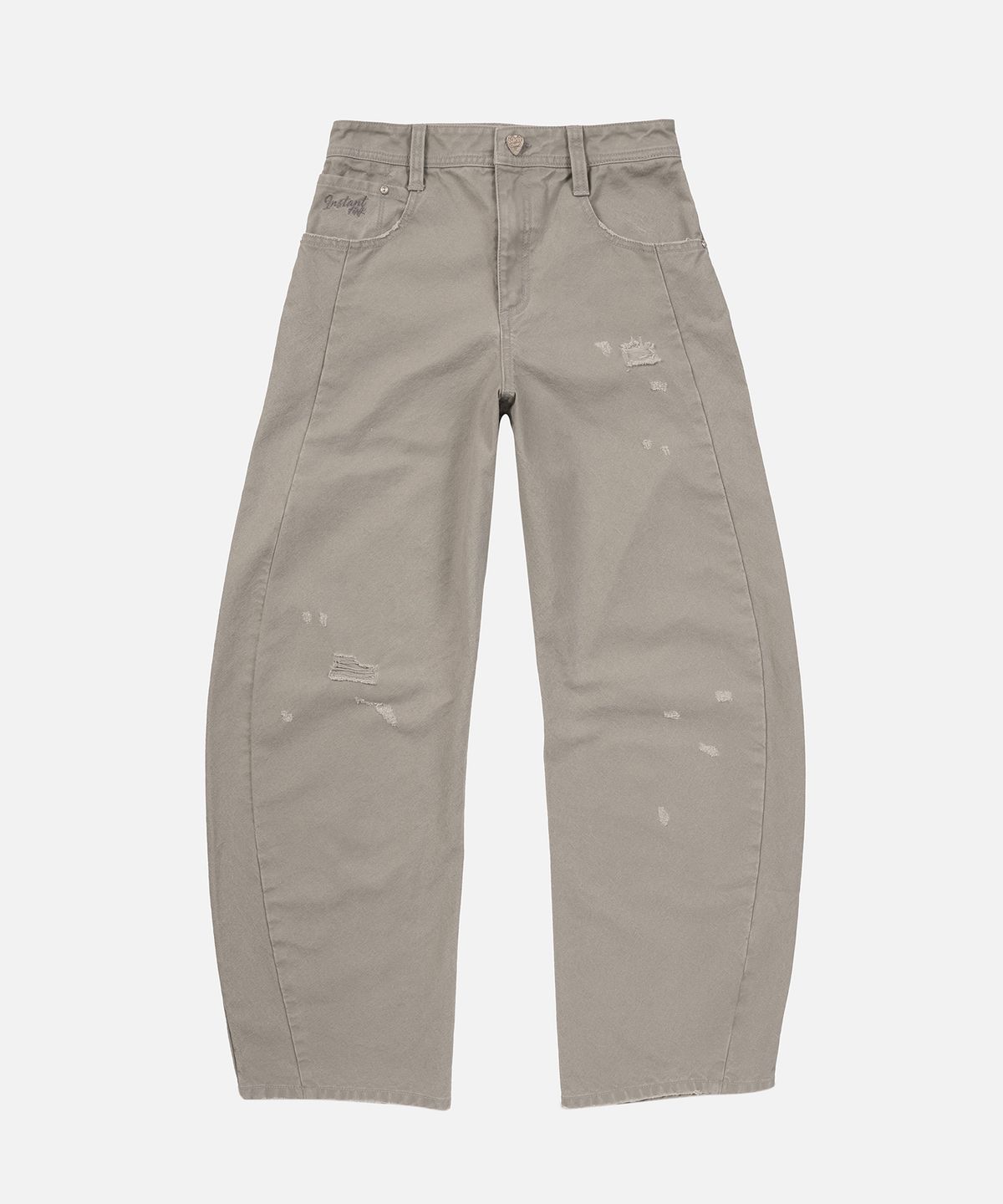 인스턴트펑크(INSTANTFUNK) ARCH FIT CANVAS PANTS - GREY