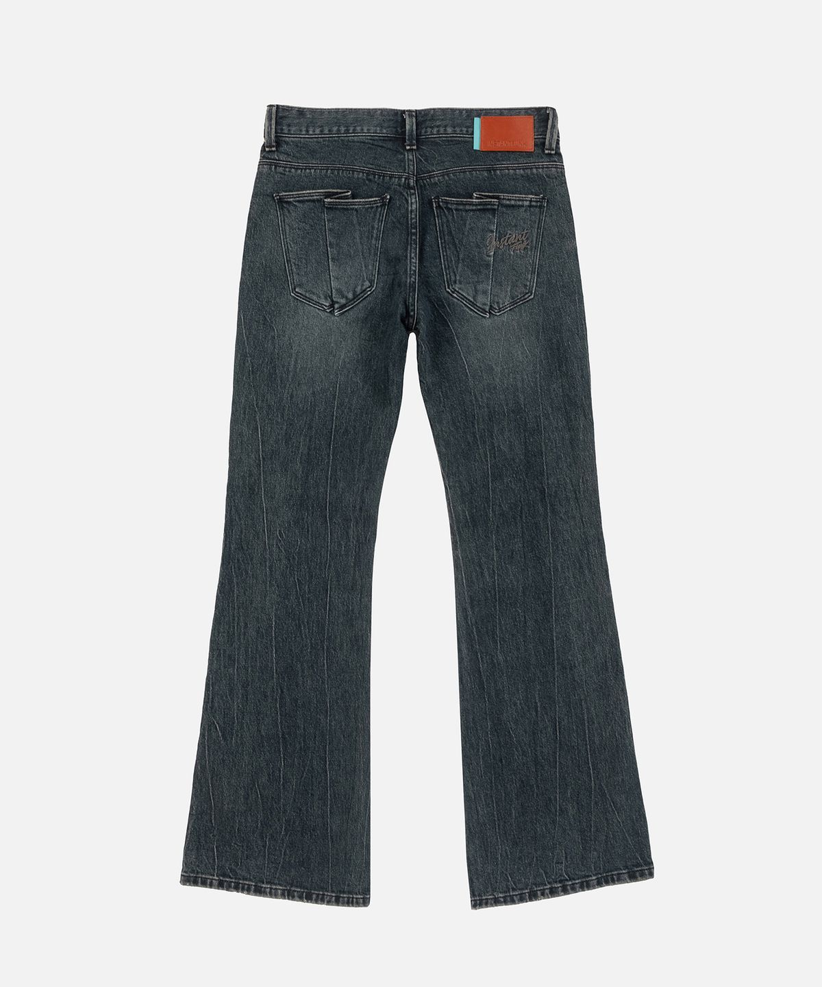 인스턴트펑크(INSTANTFUNK) TULIP POCKET BOOTCUT DENIM - BLUE
