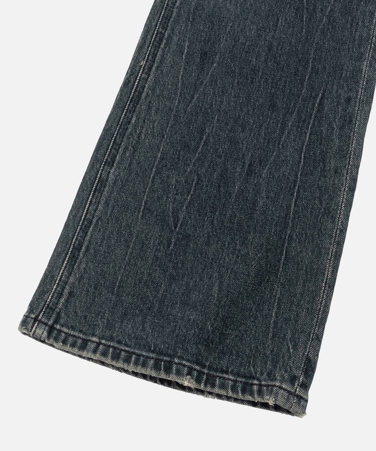 인스턴트펑크(INSTANTFUNK) TULIP POCKET BOOTCUT DENIM - BLUE