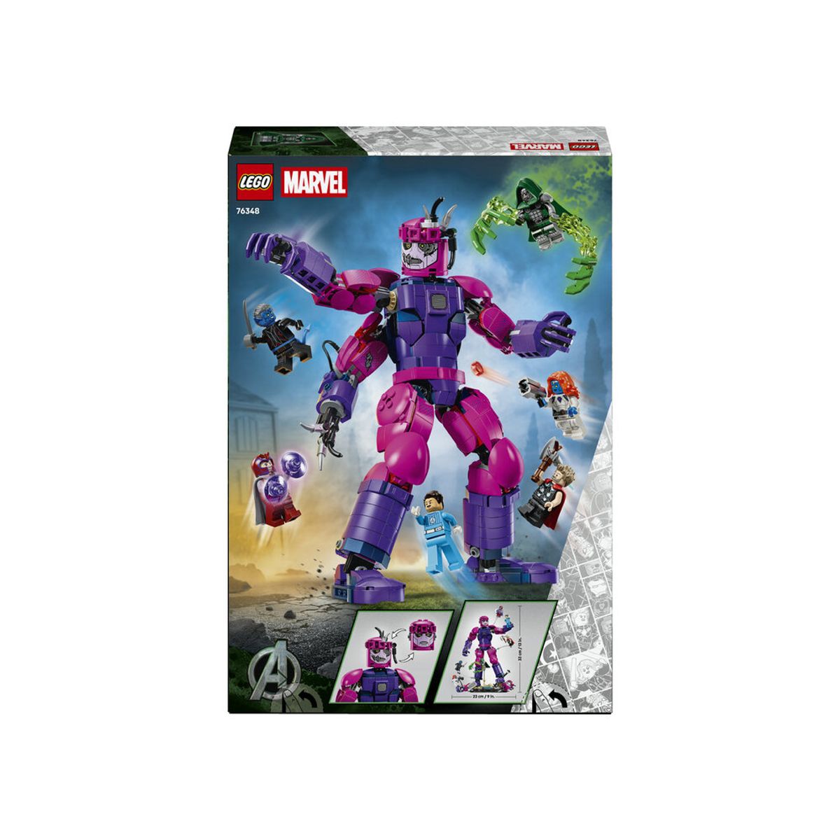 레고(LEGO) 레고 슈퍼히어로 76348 마블 대결전: 어벤져스: 둠스데이 [레고공식]