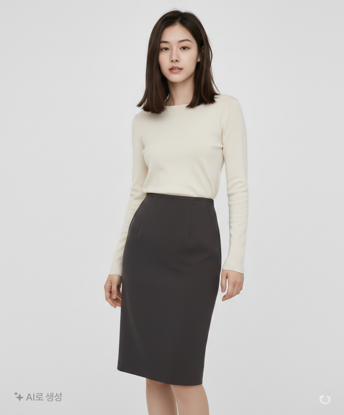 시에(SIE) 롱스커트 M