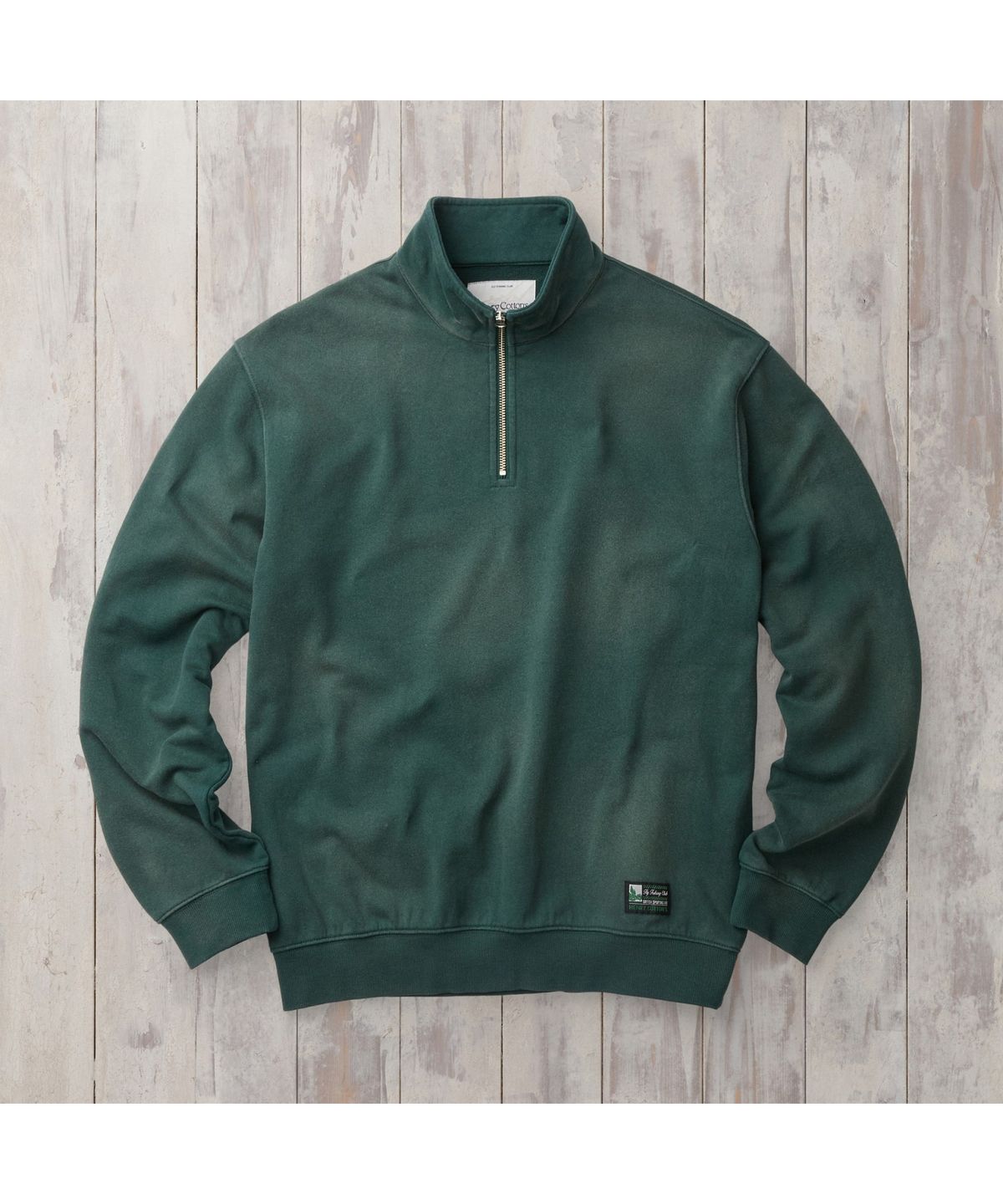 헨리코튼(HENRY COTTONS) [Fly Fishing Club] 빈티지 스프레이 반집업 AZTAW26210GRX