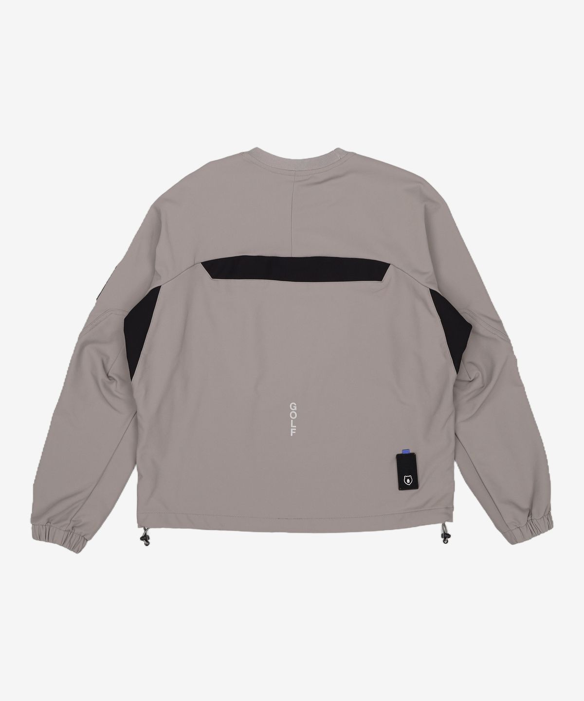 골든베어(GOLDEN BEAR) Brushed Back Woven Sweatshirt_L4TAW22031GYX XS