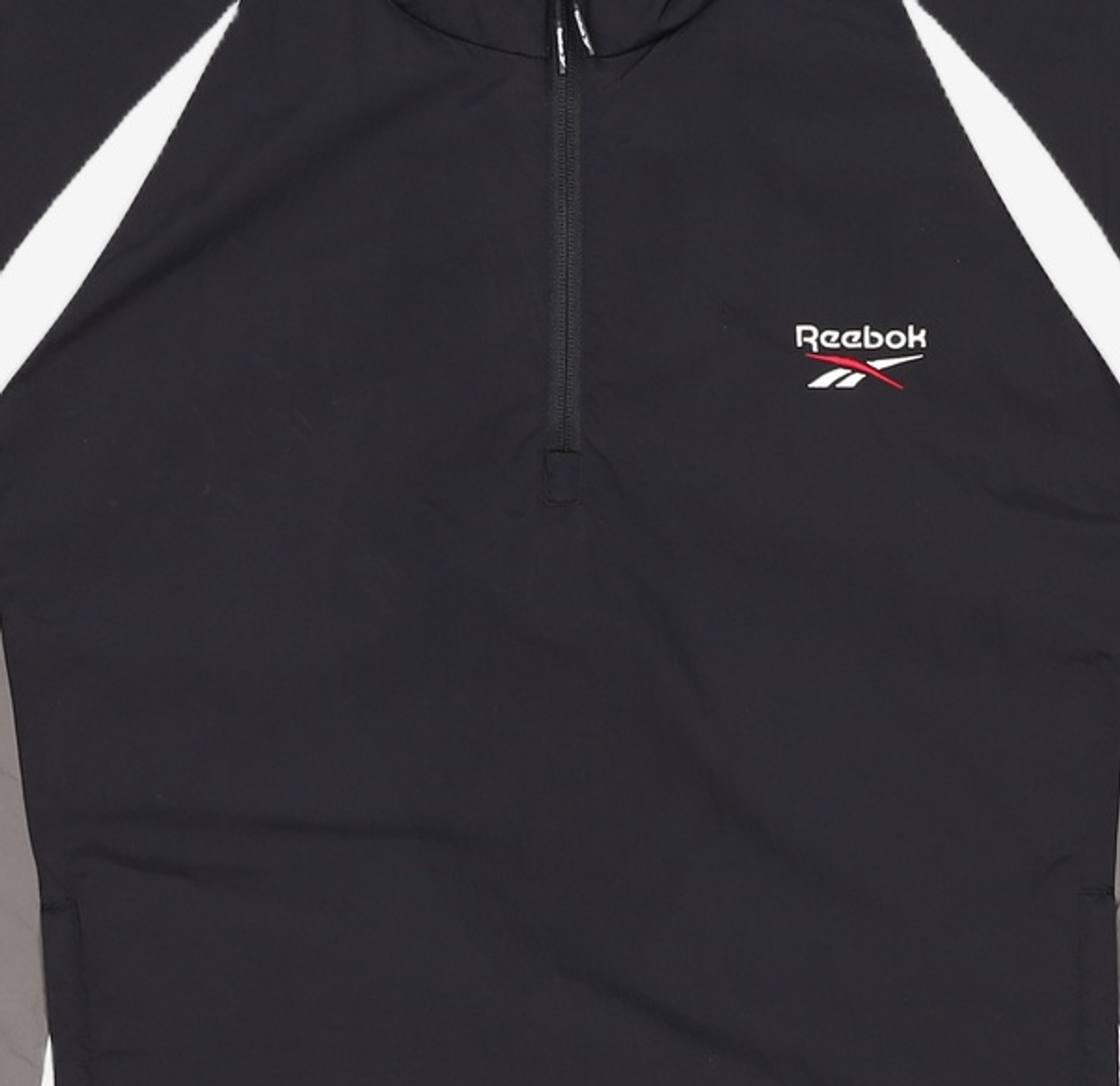 리복(REEBOK) 일립스 반팔 아노락 - 블랙 XL
