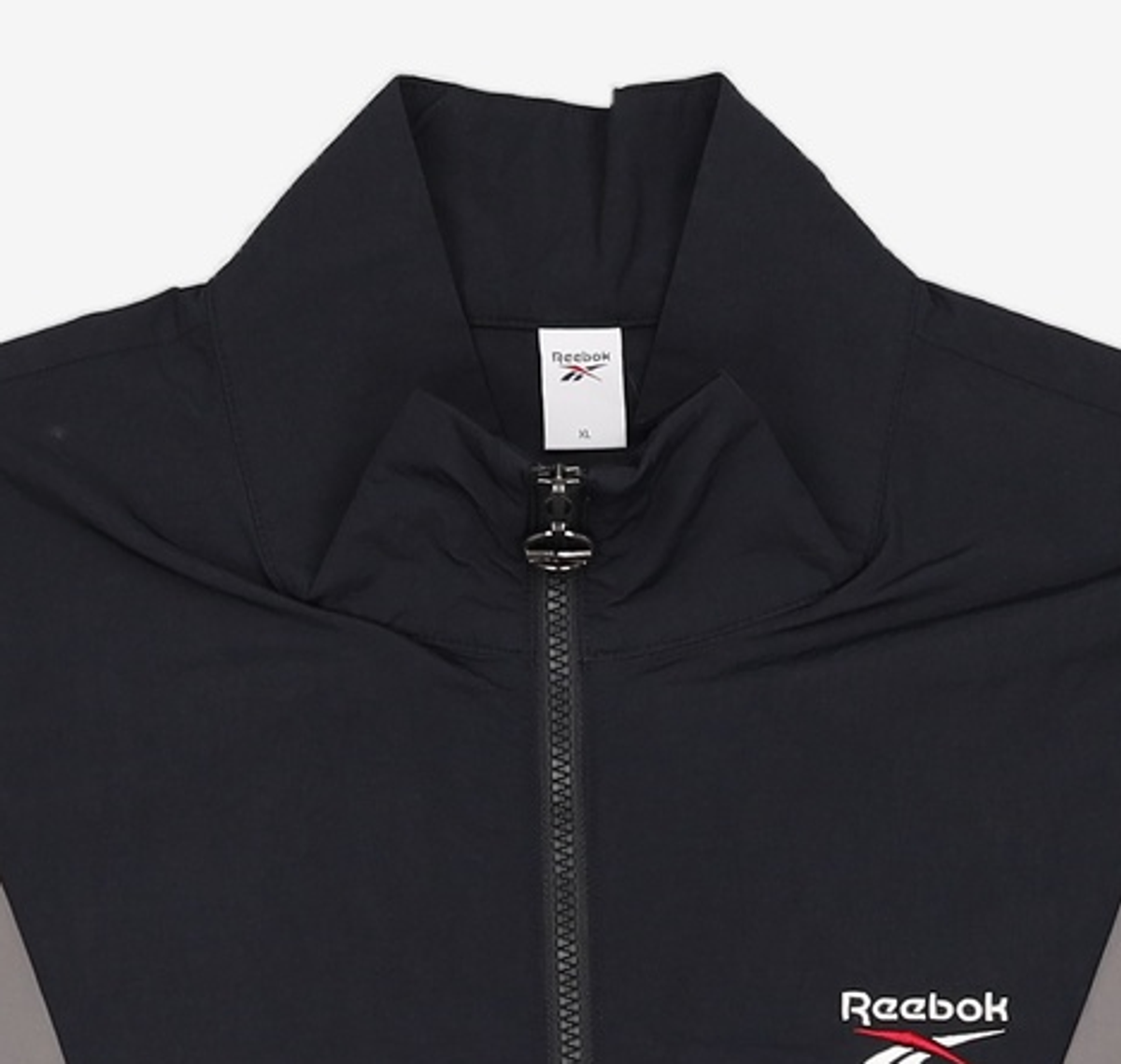 리복(REEBOK) DNA 반팔 아노락 - 블랙 XL