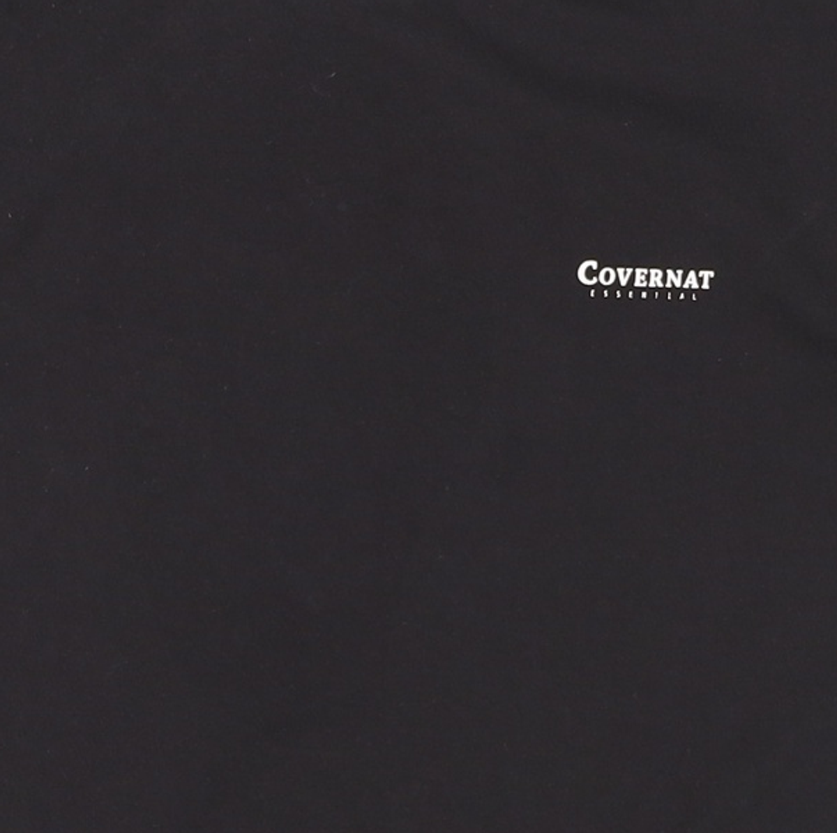 커버낫(COVERNAT) [2PACK] 쿨 코튼 티셔츠 Black+White XS