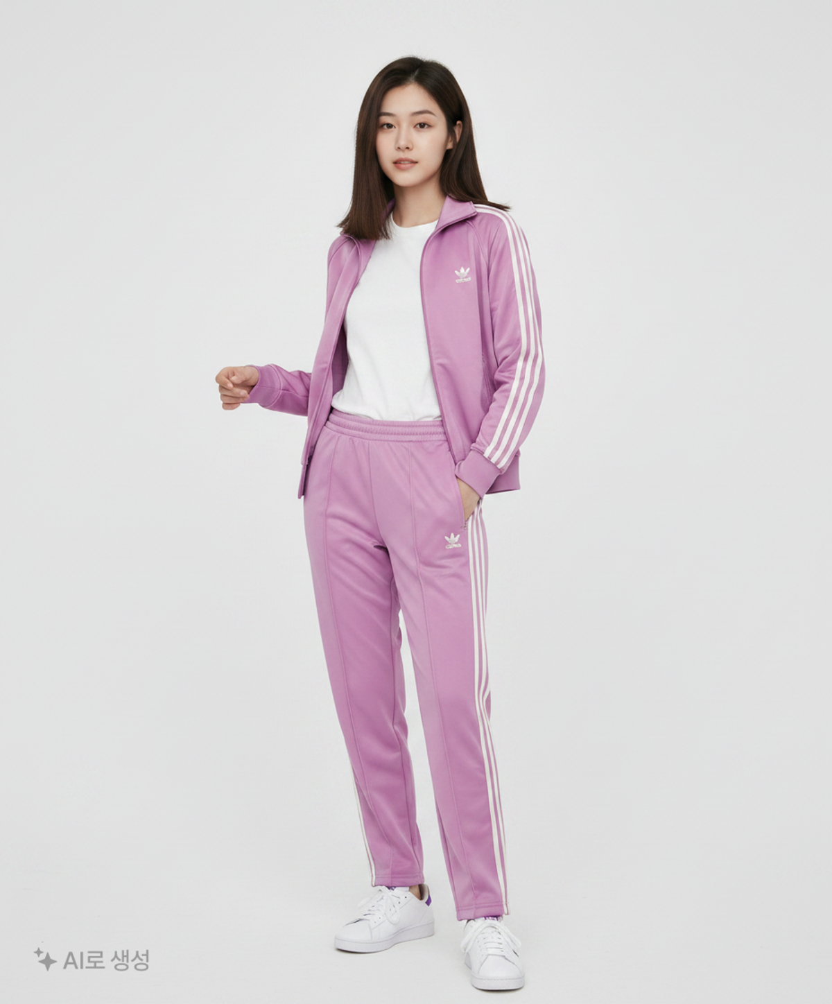 아디다스(ADIDAS) 파이어버드 트랙탑 - 핑크퍼플 IY4741 L