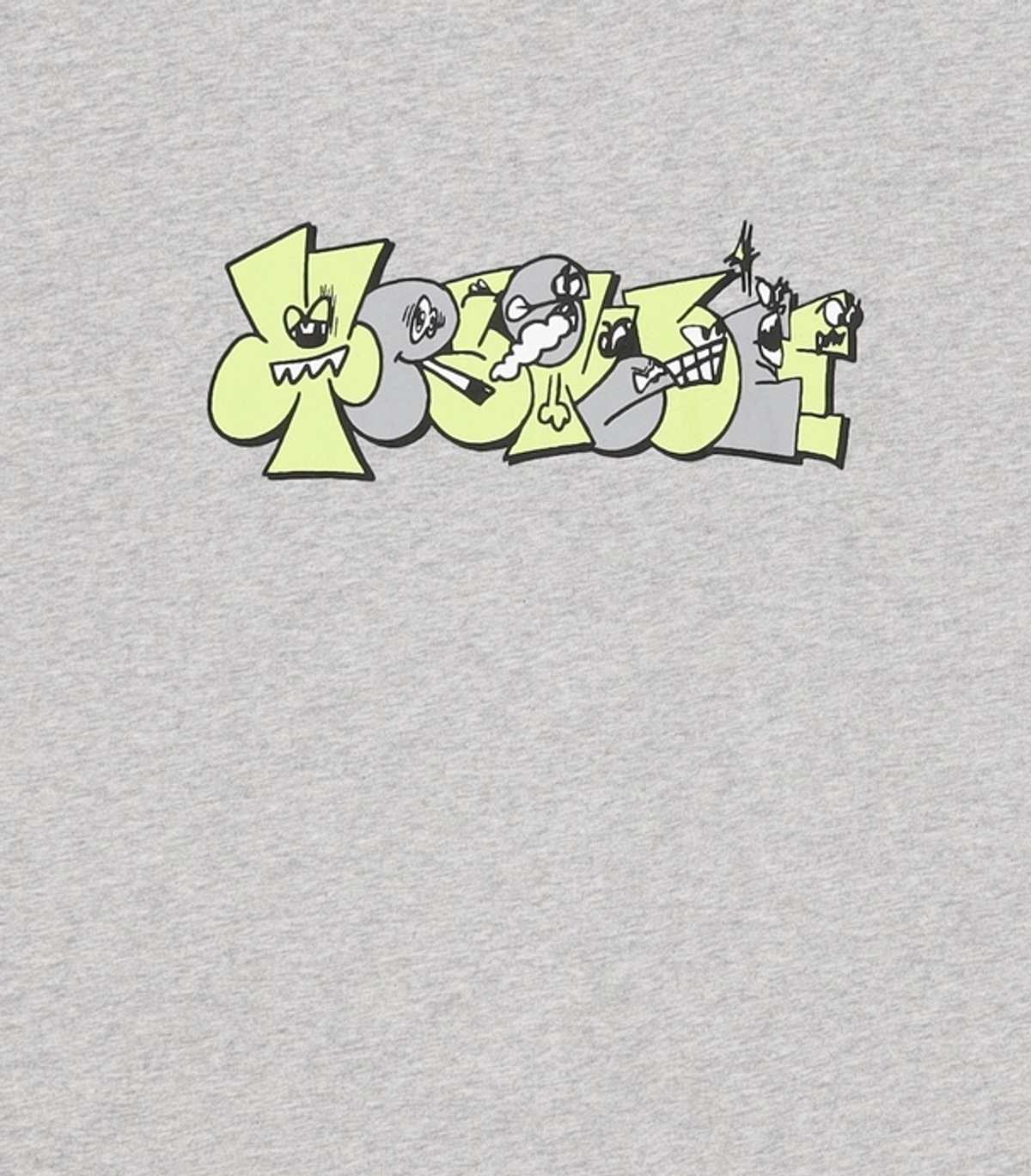 예스아이씨(YESEYESEE) Y.E.S Smoking Graffiti Tee Grey L