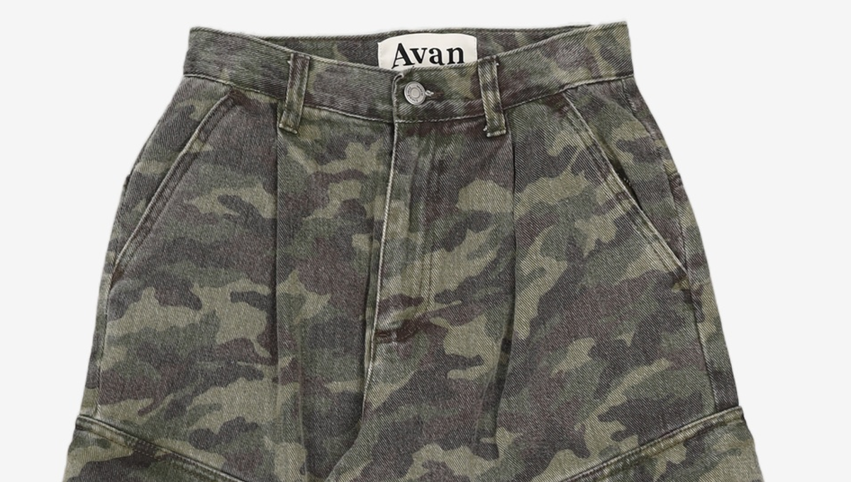 아반(AVAN) 청/데님 팬츠 XXS