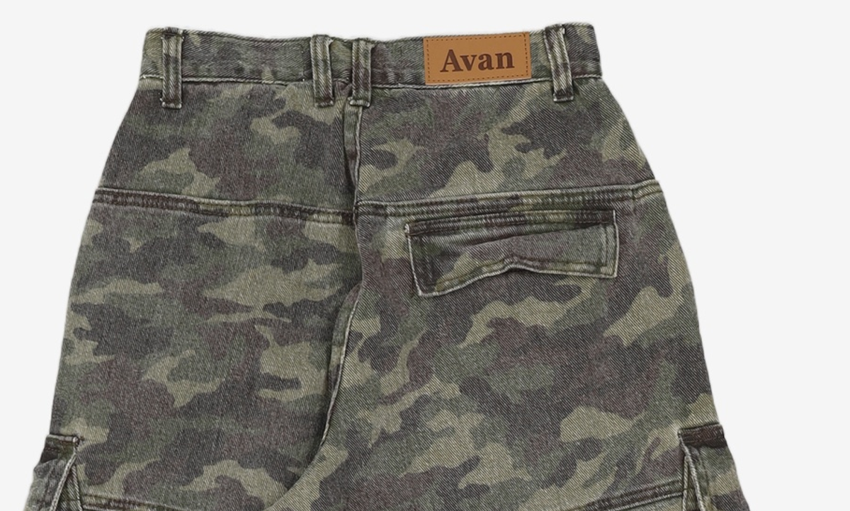 아반(AVAN) 청/데님 팬츠 XXS
