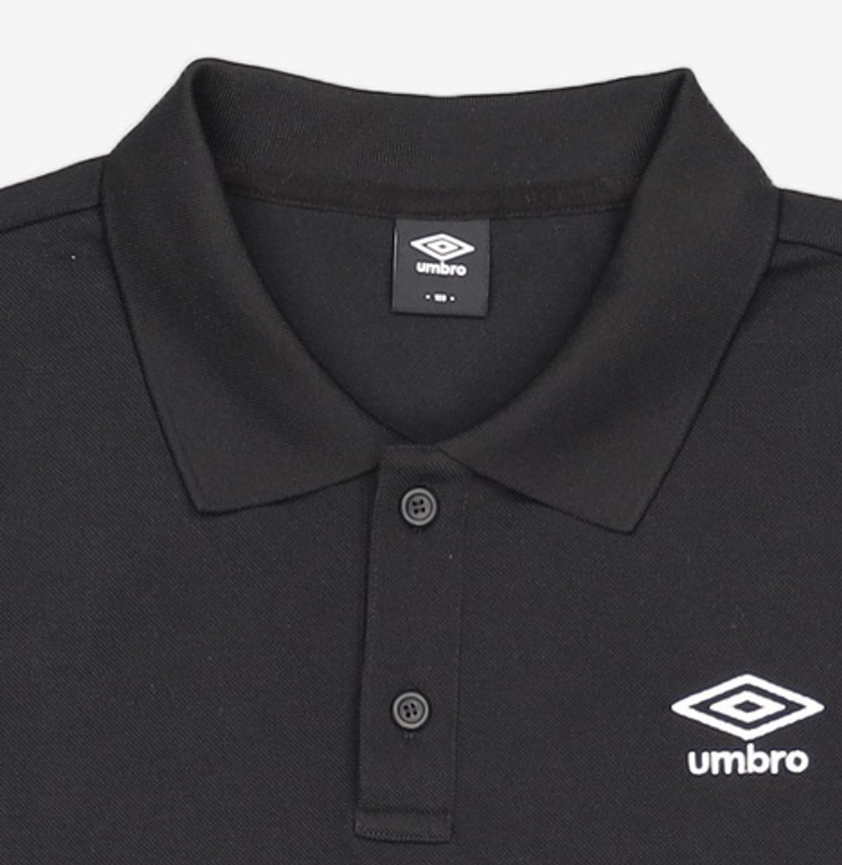 엄브로(UMBRO) 에센셜 카라 반팔 티셔츠 화이트(UO121CTS31) 100