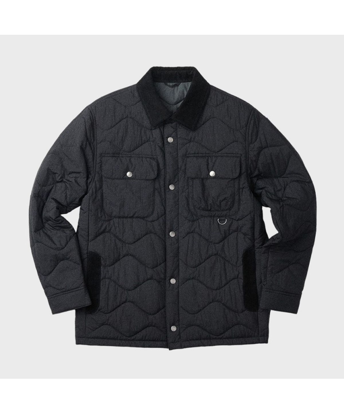 헨리코튼(HENRY COTTONS) [Fly Fishing Club] 유틸리티 패딩 자켓 AZUAW26230BKX