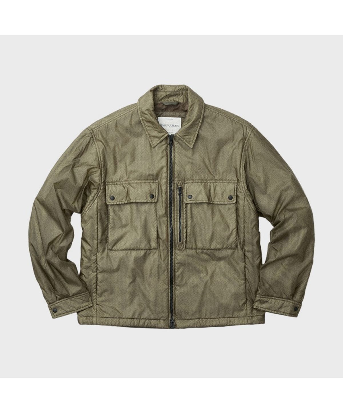 헨리코튼(HENRY COTTONS) [Fly Fishing Club] Octa 셔츠형 자켓 AZUAW26220BEX