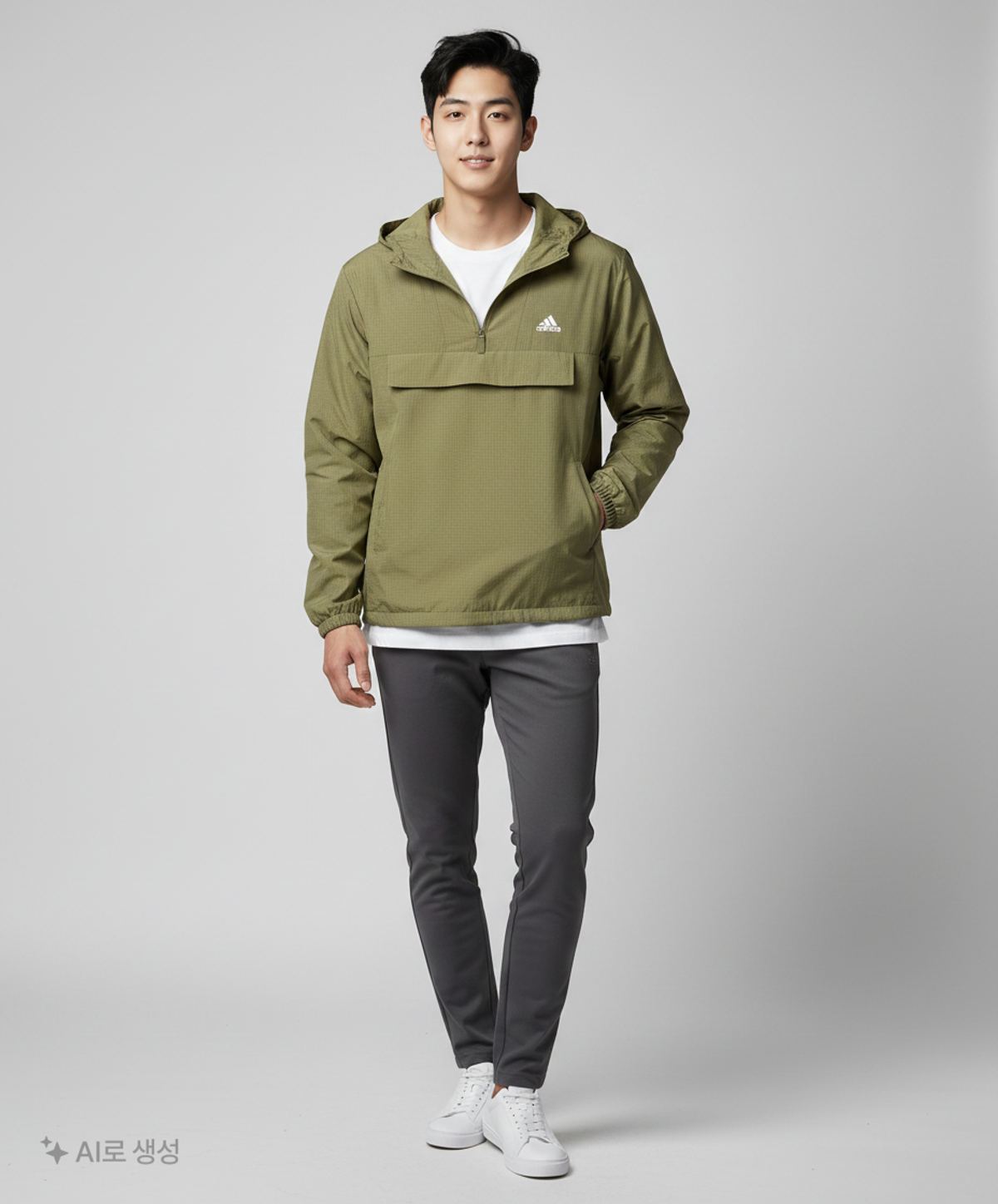 아디다스(ADIDAS) M PRSVE 아노락 - 올리브 / HD0067 XXL