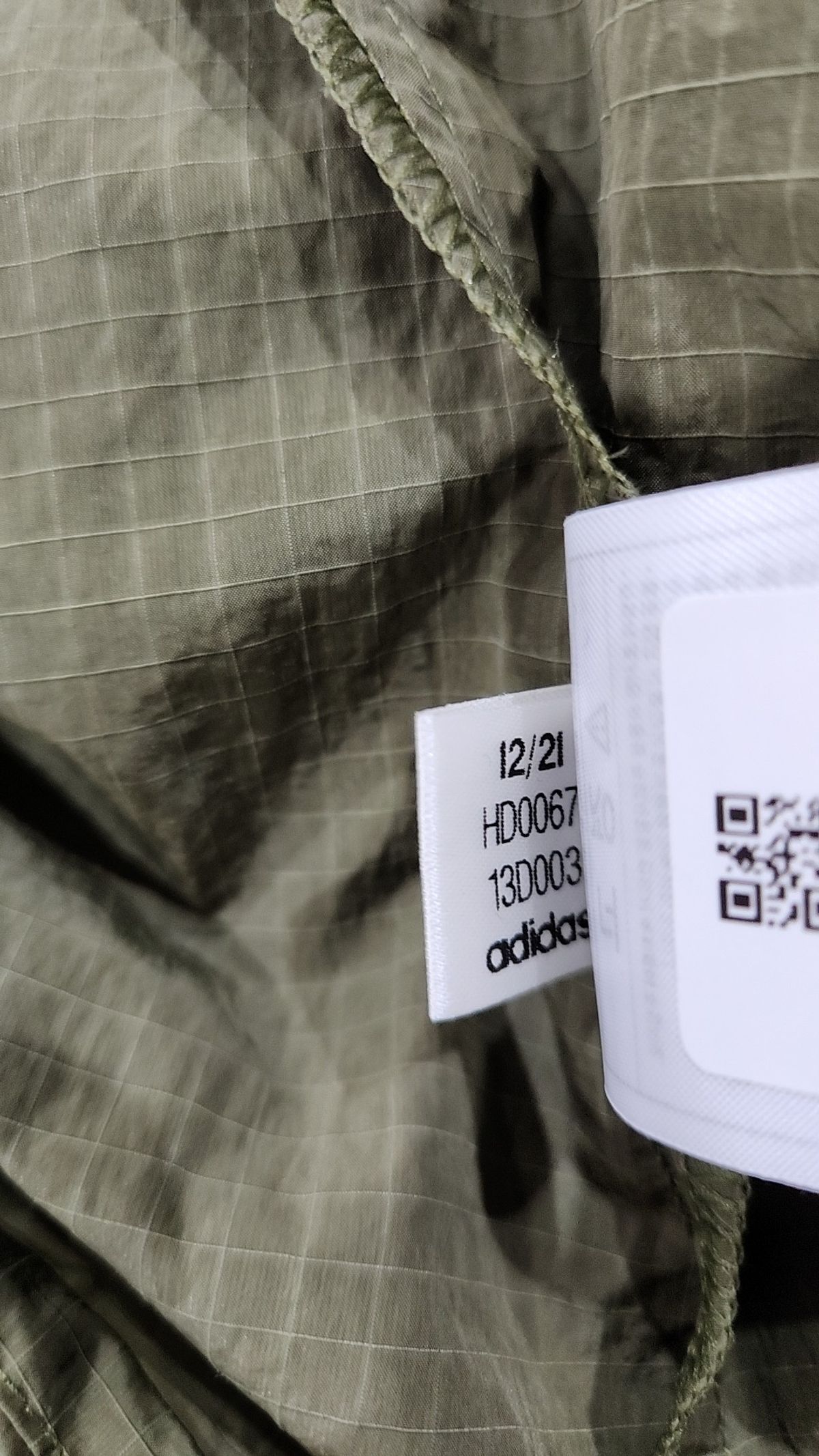 아디다스(ADIDAS) M PRSVE 아노락 - 올리브 / HD0067 XXL