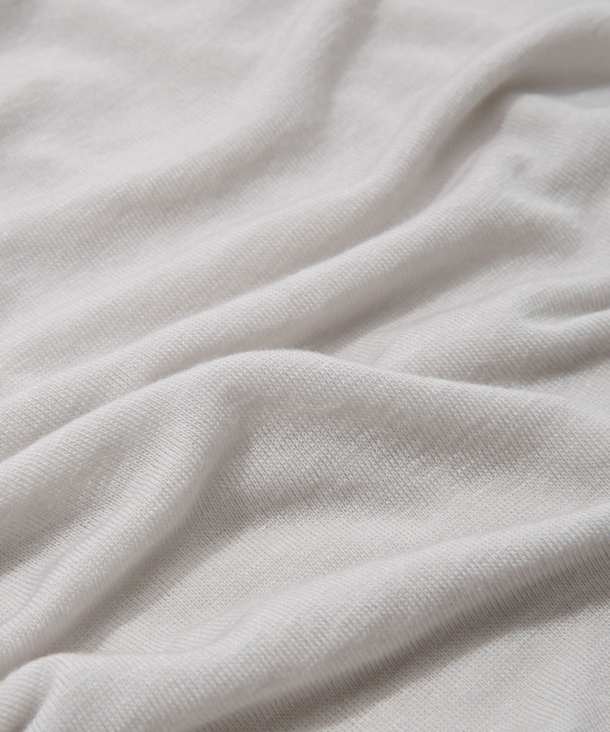 키지코(KIJIKO) ke311. Curved Sheer Tee Gray