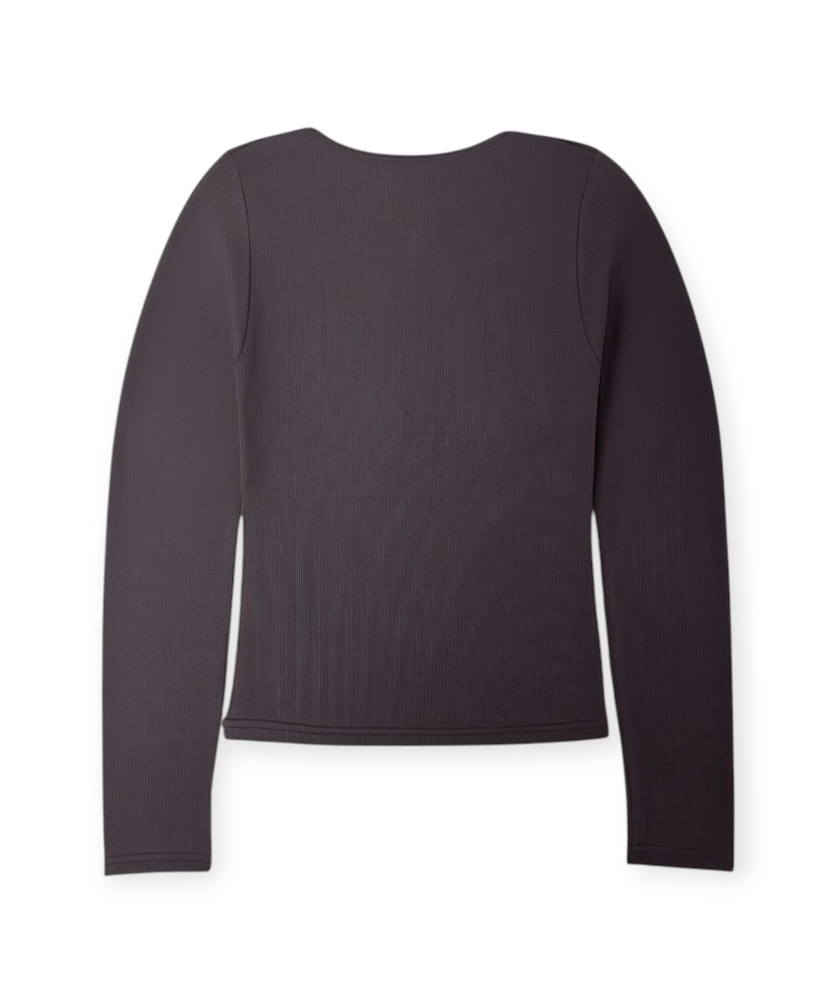 본슬리피(BORN SLIPPY) Future Wave Rib Long Sleeve Tee (Brown)