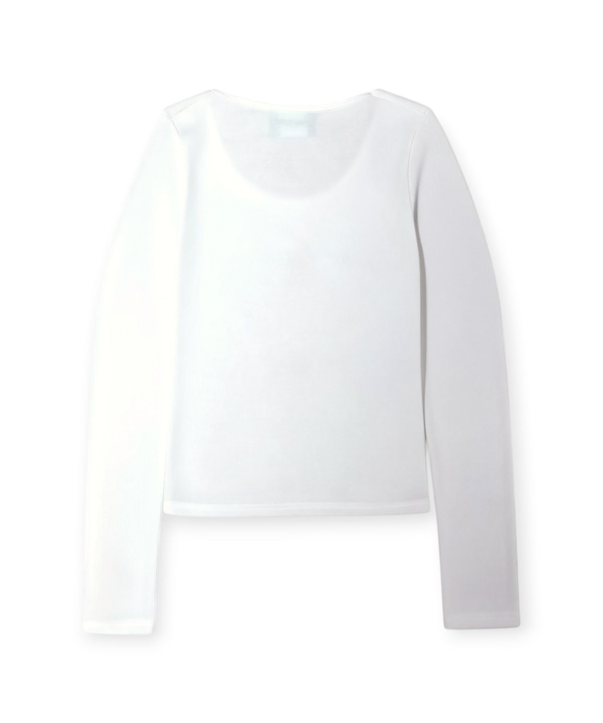 본슬리피(BORN SLIPPY) Future Wave Rib Long Sleeve Tee (Ivory)