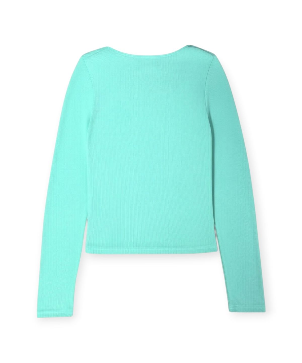 본슬리피(BORN SLIPPY) Future Wave Rib Long Sleeve Tee (Mint)