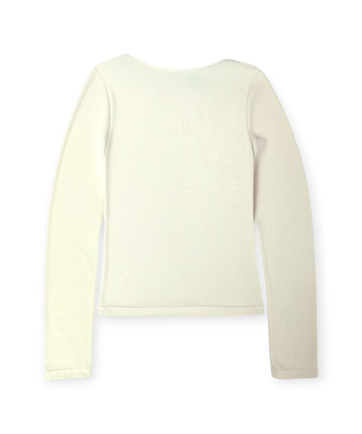 본슬리피(BORN SLIPPY) Future Wave Rib Long Sleeve Tee (Yellow)