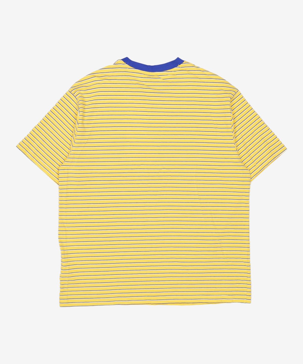플루크(FLUKE) 캐주얼 스트라이프 반팔 티셔츠 옐로우 FST344 XL