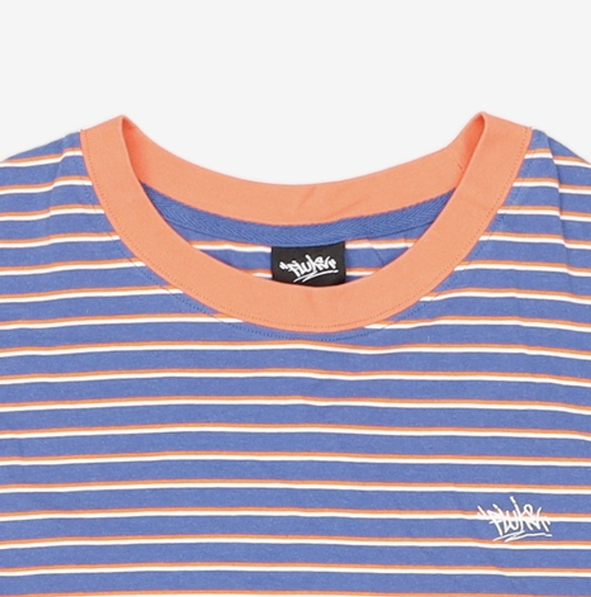 플루크(FLUKE) 캐주얼 스트라이프 반팔 티셔츠 네이비 FST344 XL