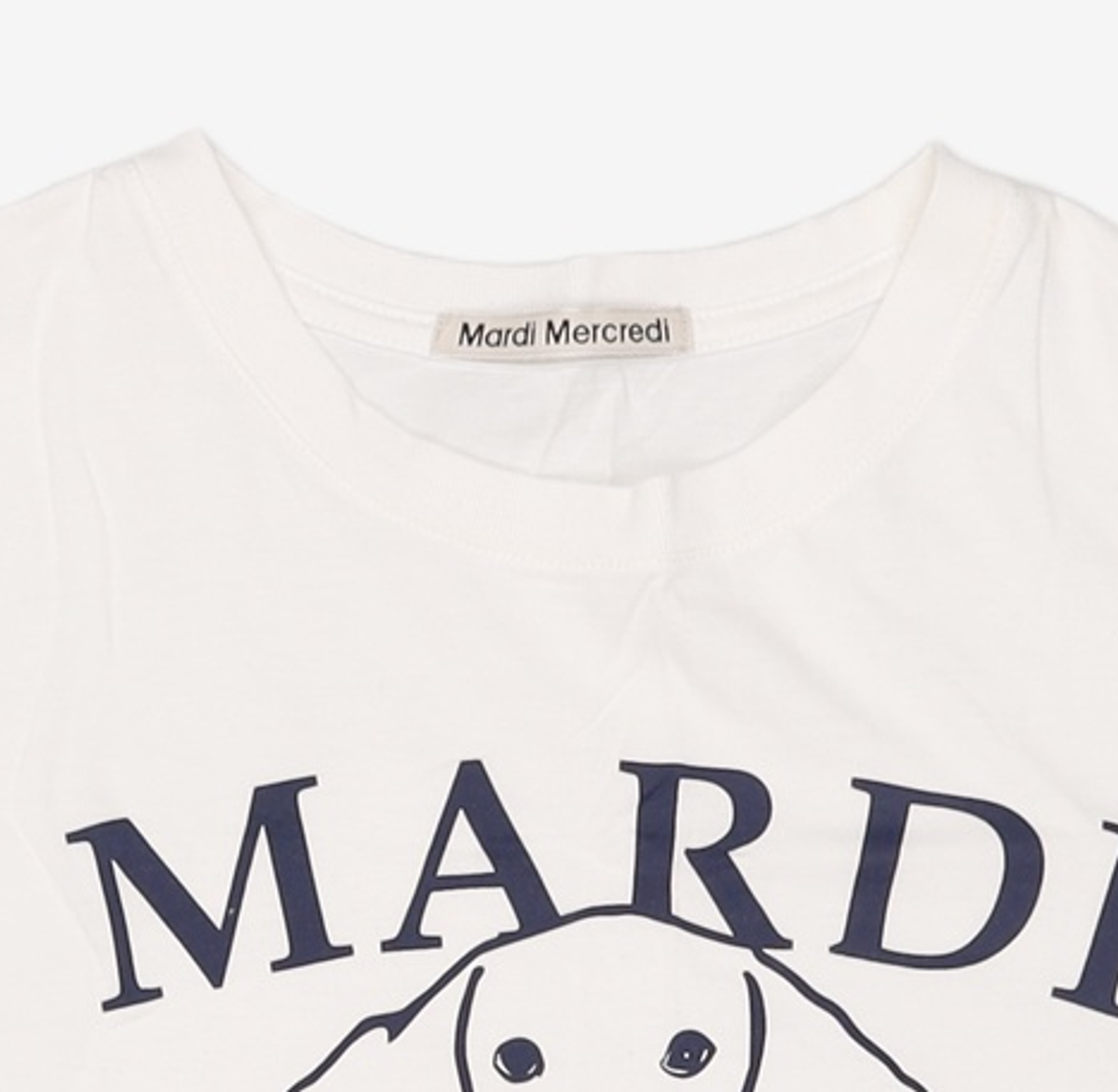 마르디 메크르디(MARDI MERCREDI) 반소매 티셔츠 ONE