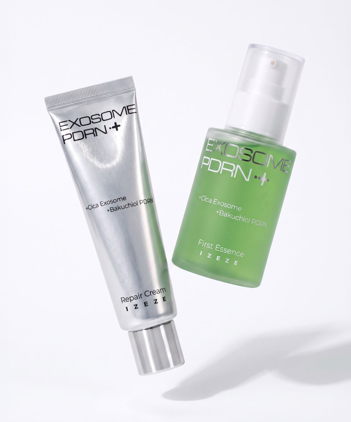 아이제제(IZEZE) [SET] 엑소좀 피디알엔 에센스 100ml + 크림 50ml 미니멀 스킨케어