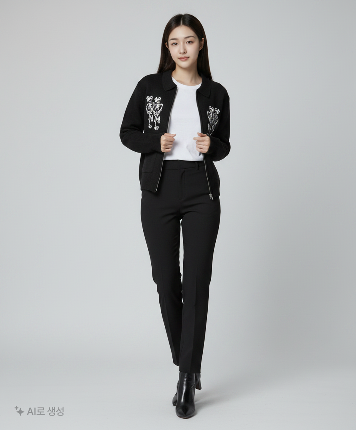 나이스고스트클럽(NICEGHOSTCLUB) 카디건 L