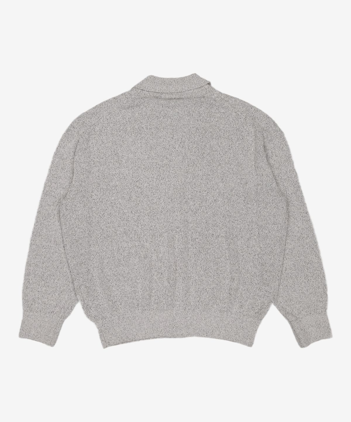 유스(YOUTH) Knit Collar Cardigan - Light Grey M