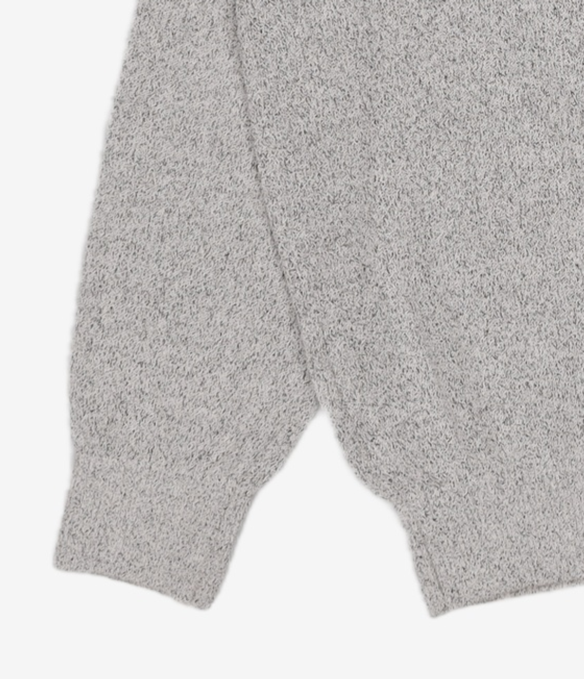 유스(YOUTH) Knit Collar Cardigan - Light Grey M