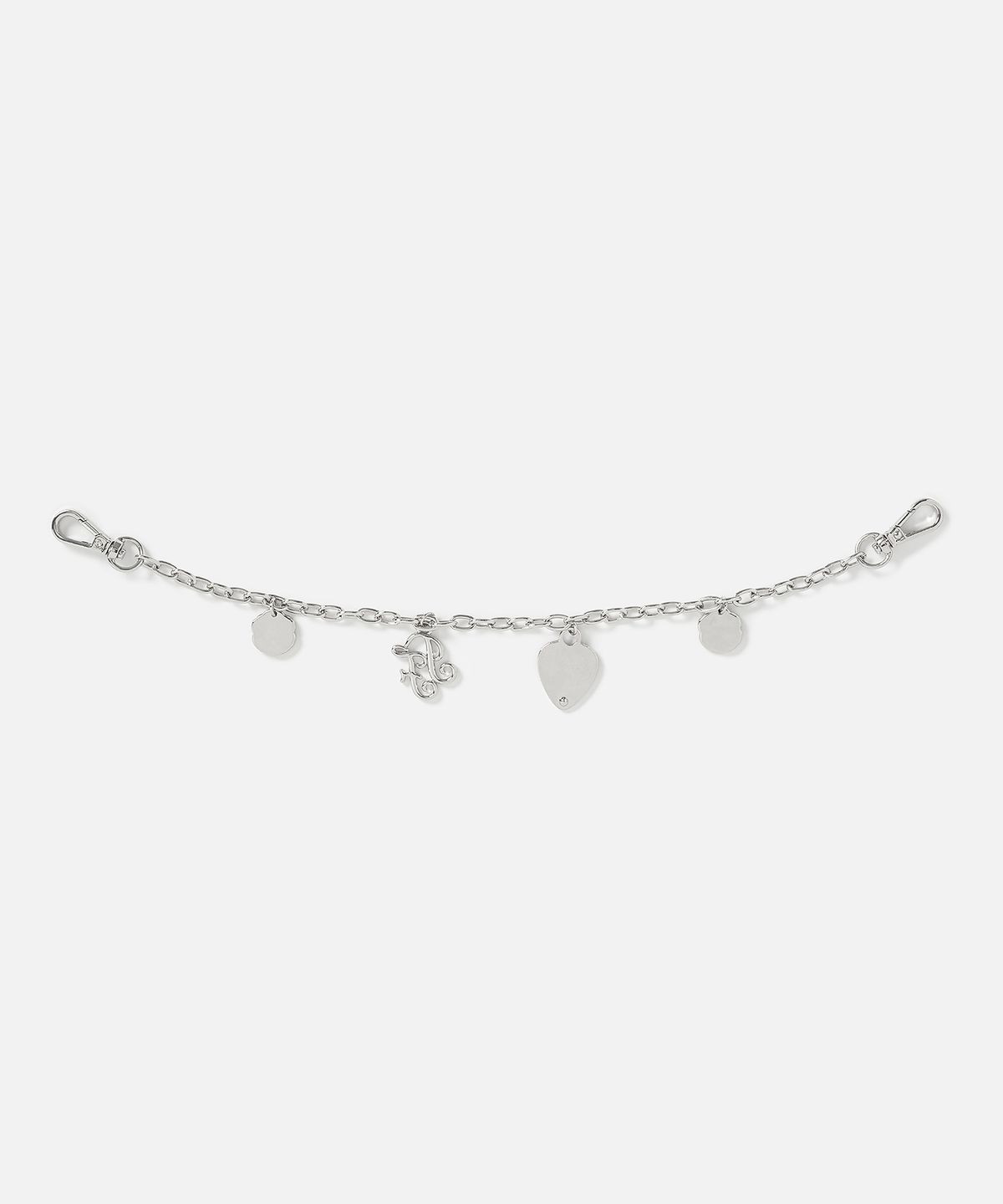 인스턴트펑크(INSTANTFUNK) MULTI CHARM CHAIN - SILVER