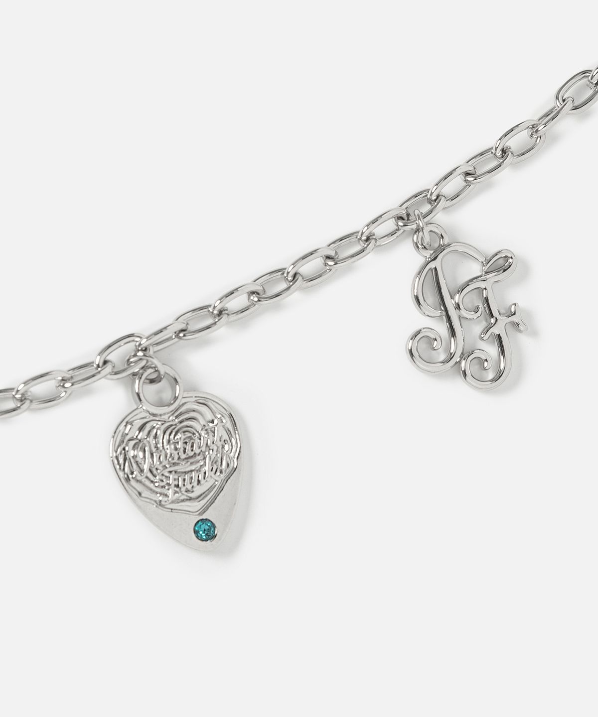인스턴트펑크(INSTANTFUNK) MULTI CHARM CHAIN - SILVER