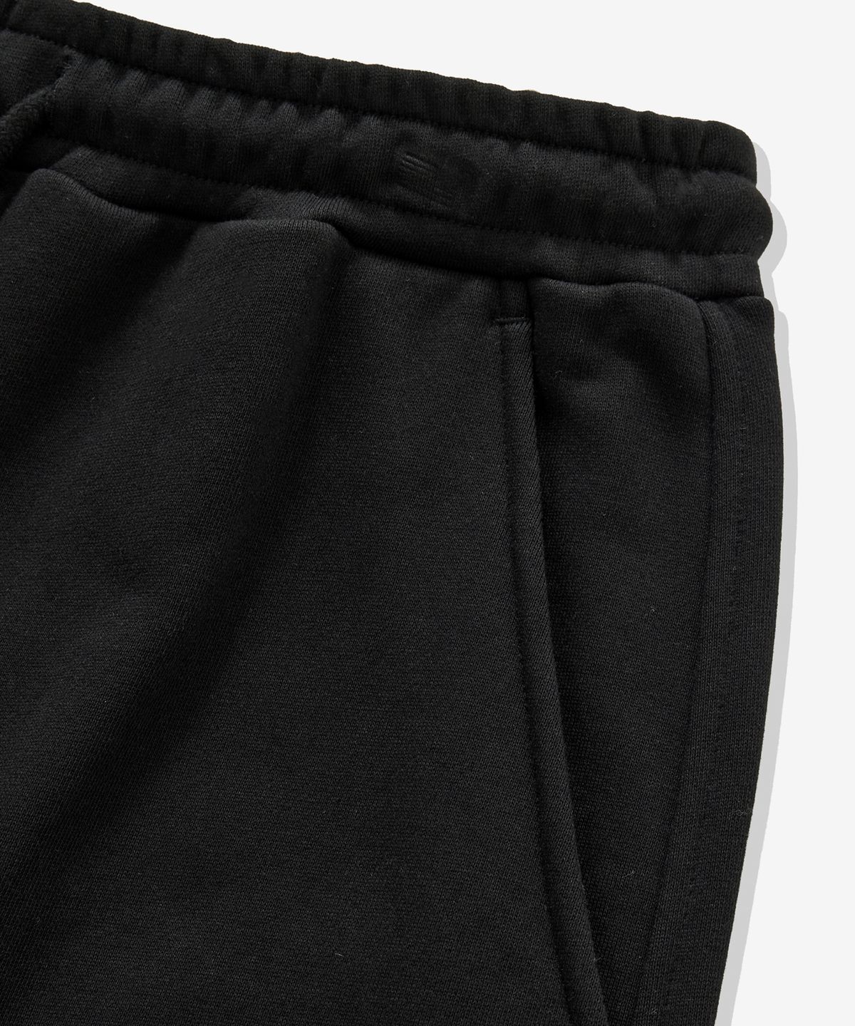커버낫(COVERNAT) 스트레이트 릴렉스드 조거 스웻 팬츠 블랙