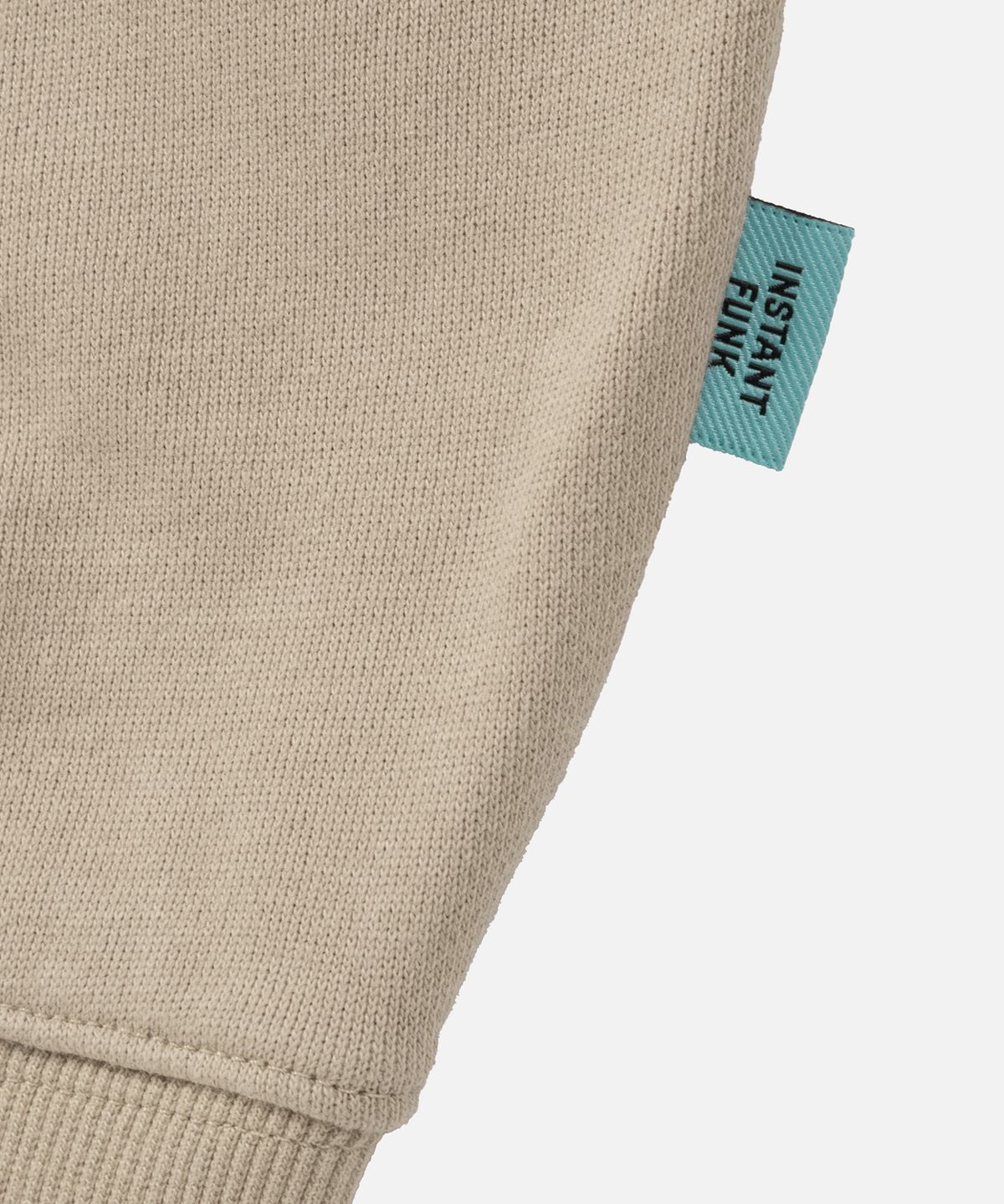 인스턴트펑크(INSTANTFUNK) [가을S PICK] WASHED GRAPHIC ZIP UP HOODIE - BEIGE