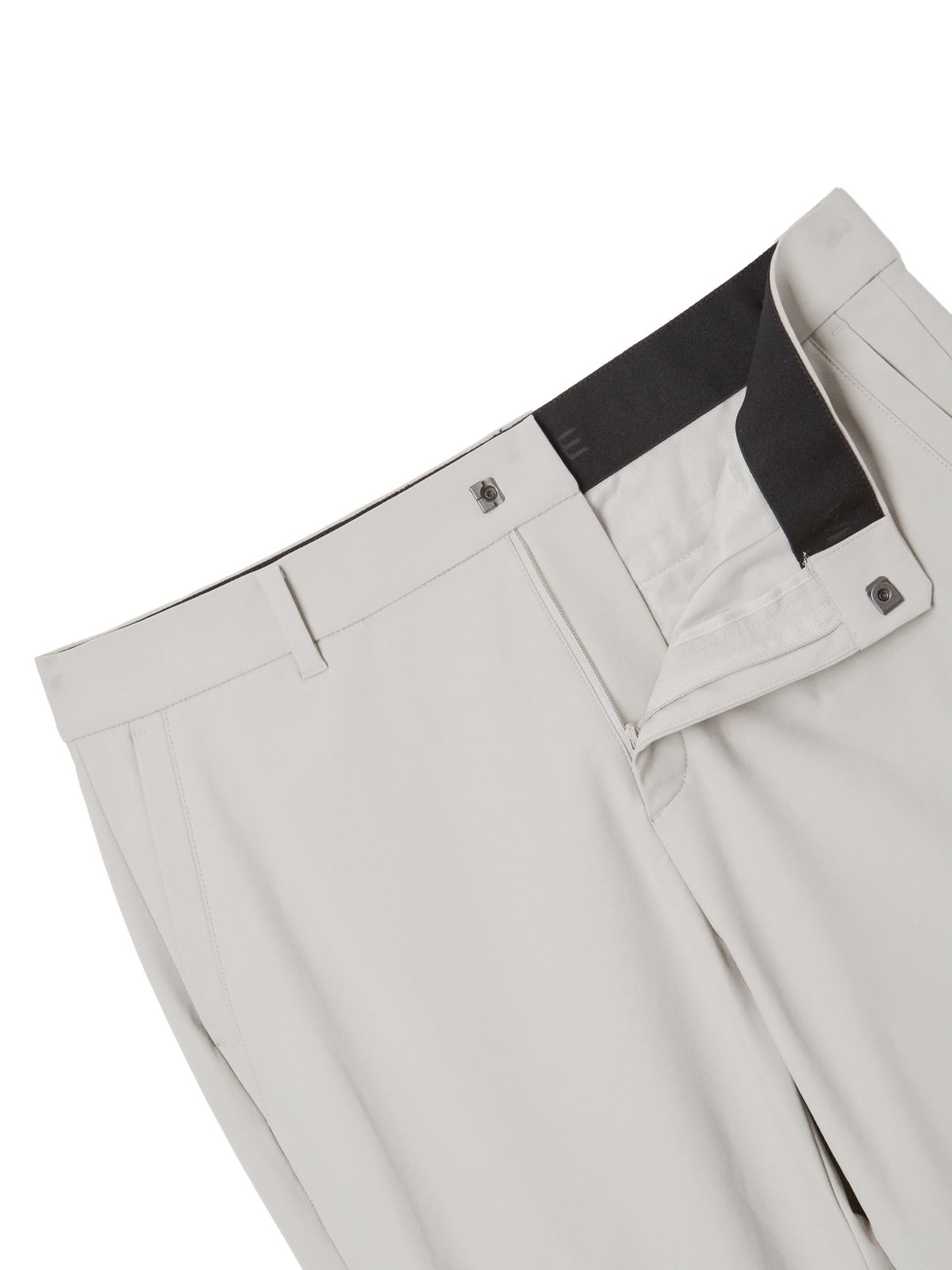 와이드앵글(WIDEANGLE) CO 컬러 포인트 베이직 스트레이트 팬츠 M_WARM GREY