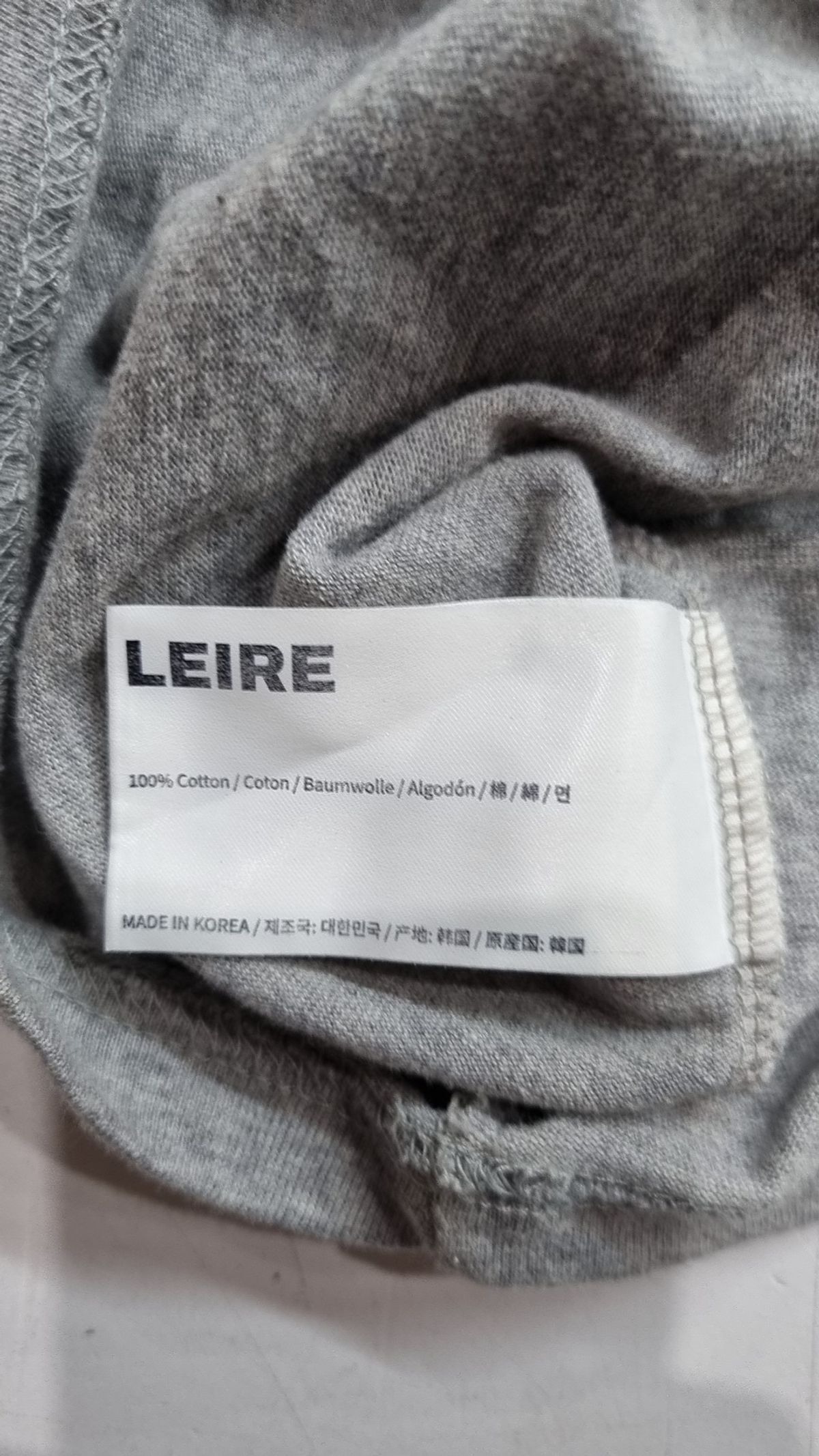 르아르(LEIRE) 반소매 티셔츠 L