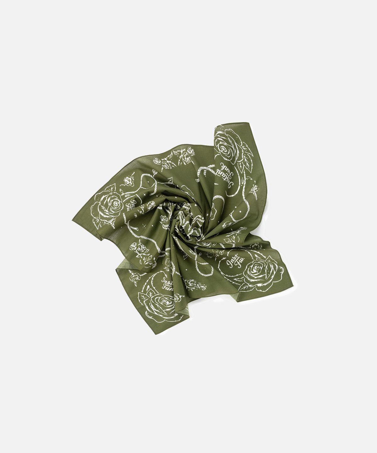 인스턴트펑크(INSTANTFUNK) FUNK GRAPHIC BANDANA - KHAKI