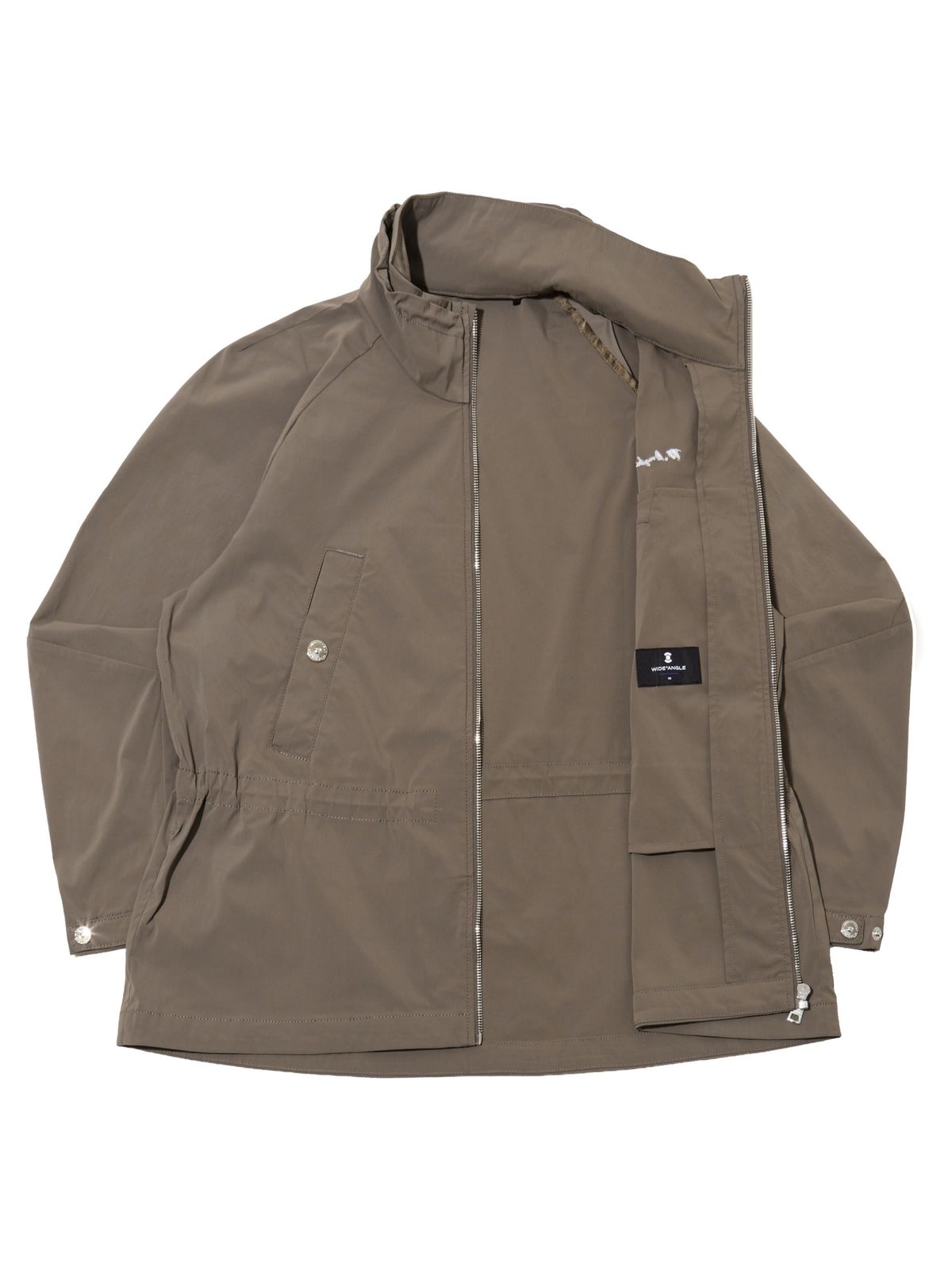 와이드앵글(WIDEANGLE) CO 온오프 캐주얼 미디 자켓 L_Light Brown